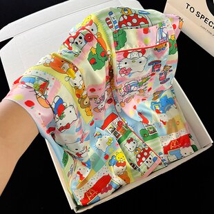 女款冰雪丝家居服2026春秋季新款冰丝睡衣长袖套装凉感韩系公主风