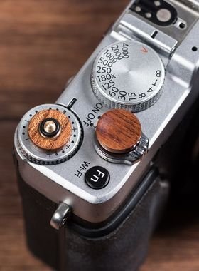 富士相机快门按钮键X100vi XT30 XE5 XT4 XT50 XM5 X-PRO3 Zf木制