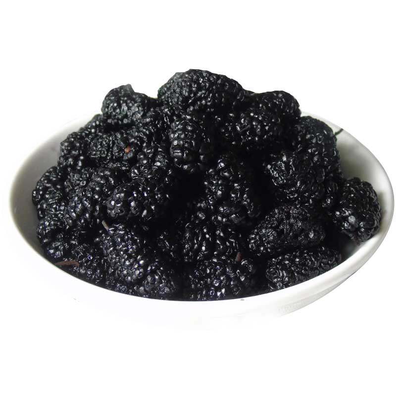 新疆桑葚干新鲜黑桑椹茶黑桑葚干桑基干400g泡水果干1件包邮