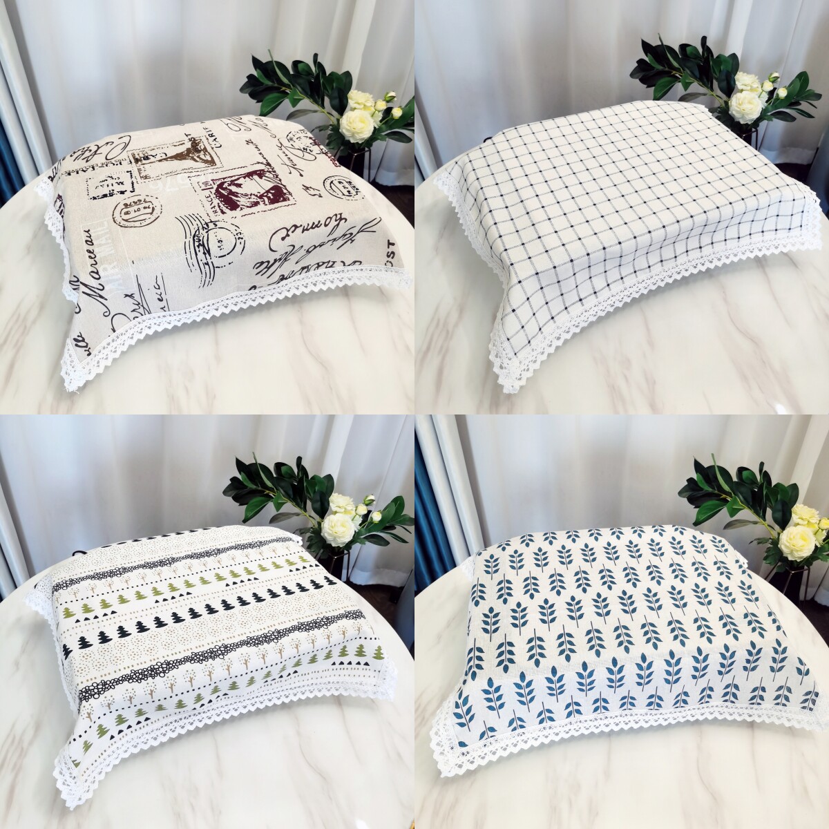 笔记本电脑防尘盖布学生宿舍办公机械键盘卡通用简约小清新遮丑巾