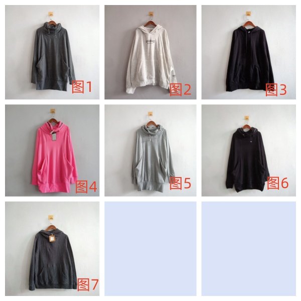 外贸春秋新款女装日韩休闲多色多款套头宽松长袖卫衣 女生卫衣S22