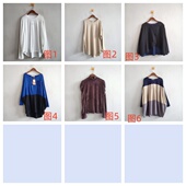 女装 日韩休闲时尚 多色多款 外贸春秋新款 套头宽松体恤 女生T恤S14