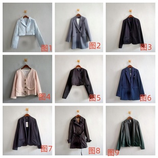 女装 外套女生西装 韩版 翻领修身 外套S14 休闲多色多款 外贸春秋新款