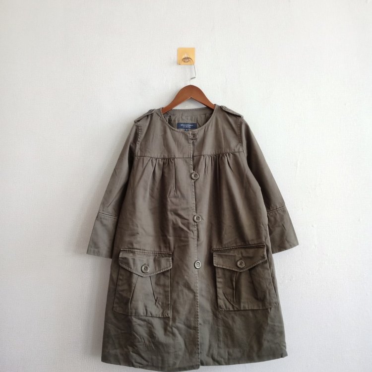 外贸春秋新款女装日韩休闲多款军绿色单排扣外套 女生简约外套A63