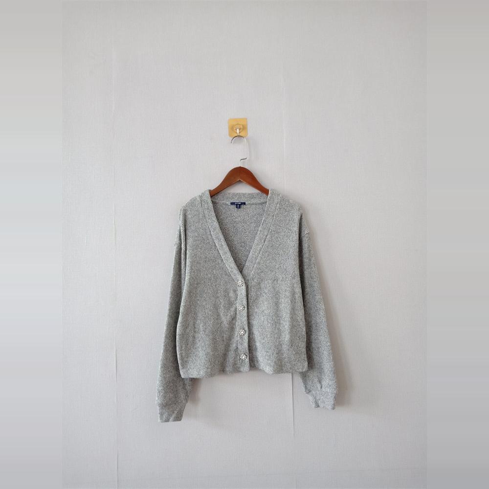 外贸新品秋季女装 欧美休闲套头V领修身长袖  女生百搭简约针织衫