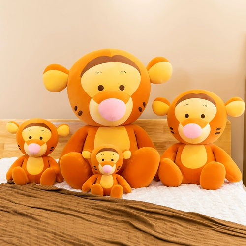 Успокаивающая милая плюшевая игрушка для прыжков, подушка, детская тряпичная кукла для сна, тигр, Тигра, подарок на день рождения