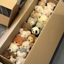 Little卷毛小动物系列卡通动物玩偶毛绒玩具儿童安抚娃娃礼物玩偶