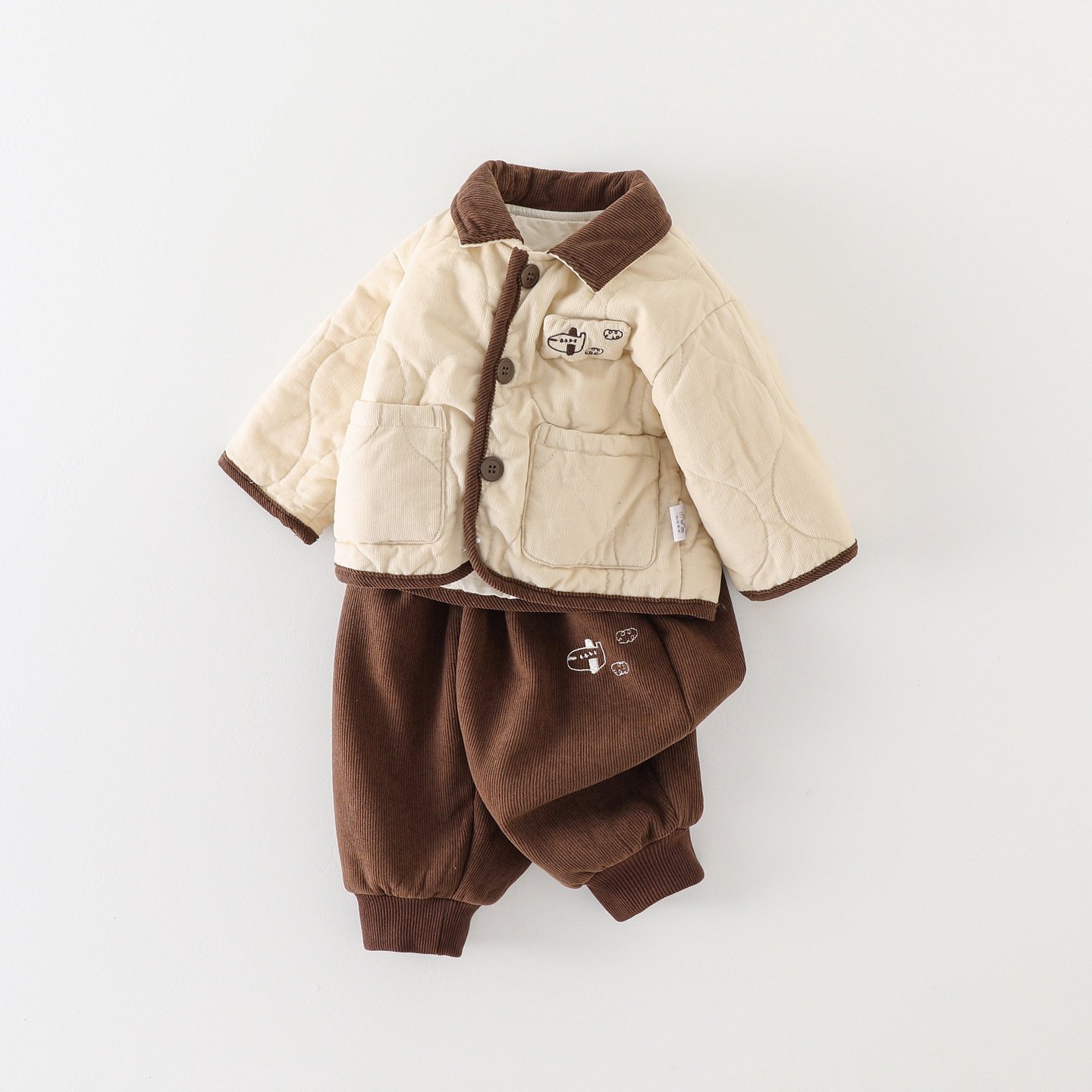 0-5岁冬季韩版男童加厚150g棉衣男宝宝洋气翻领小外套秋冬童装,童装/婴儿装/亲子装,儿童运动套装,淘宝优惠券,粉丝福利购,淘宝优惠卷