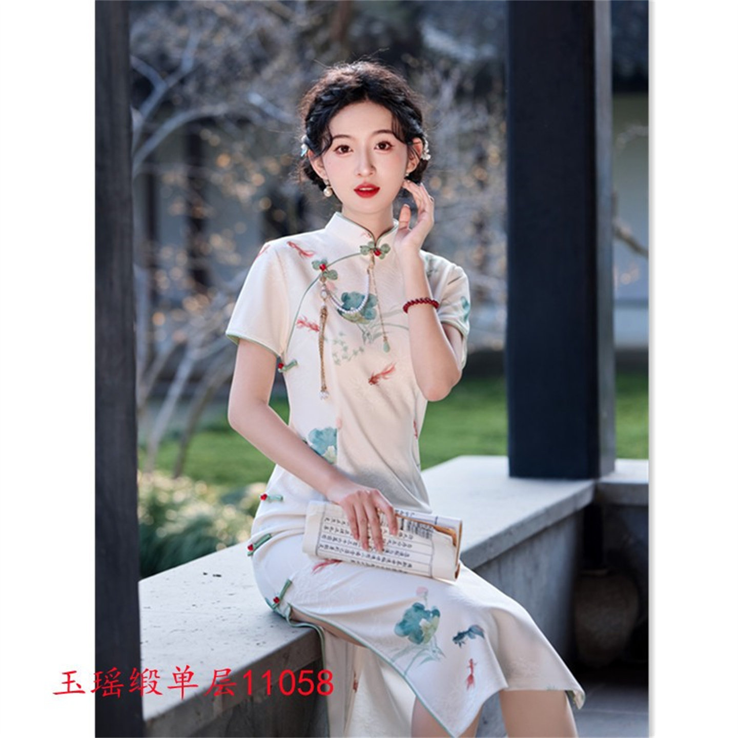 复古国风年轻女士小个子旗袍2025夏季新款改良新中式日常修身旗袍