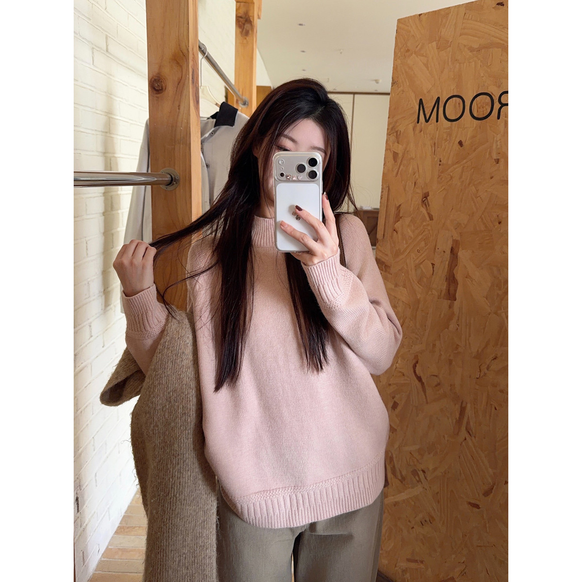 秋冬韩版温柔宽松高领辣妈外出哺乳毛衣内搭针织衫产后喂奶上衣,孕妇装/孕产妇用品/营养,家居服上装,淘宝优惠券,粉丝福利购,淘宝优惠卷