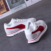 欧洲站复古新款 女 情侣原创厚底增高休闲鞋 阿甘鞋 男超纤轻便跑步鞋