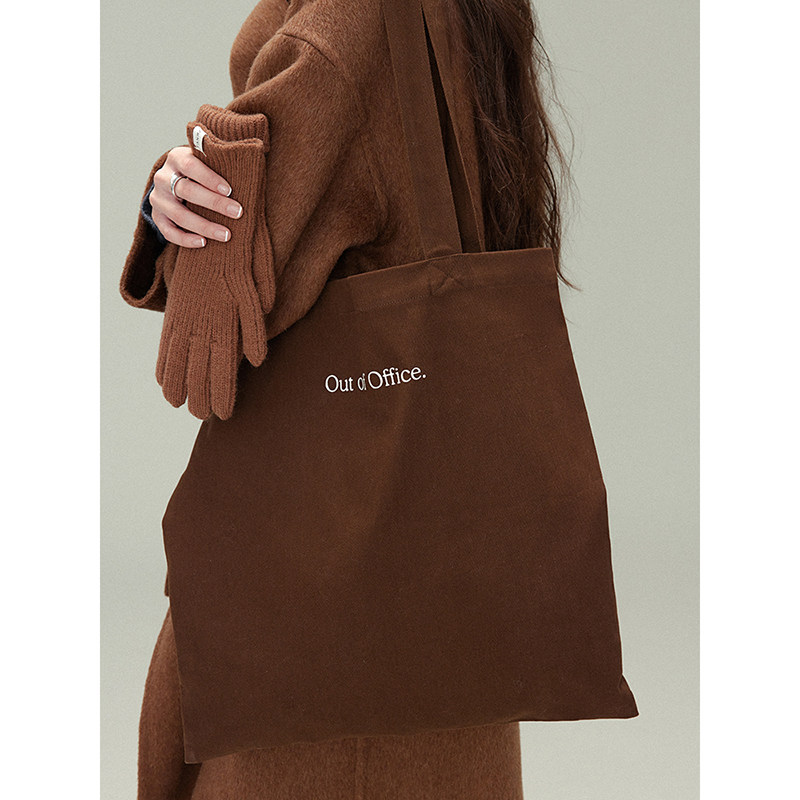 popchrio◆复古字母印花牛仔帆布包休闲百搭单肩包大容量通勤包女,箱包皮具/热销女包/男包,时尚帆布包,淘宝优惠券,粉丝福利购,淘宝优惠卷