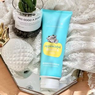 正品 透润祛450ml角质芳曼妮柔滑洁净啫喱鲜牛奶