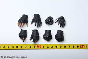 HOTTOYS HT 1/6 MMS583 死侍2 电索 Cable 手型 配件 可动人偶