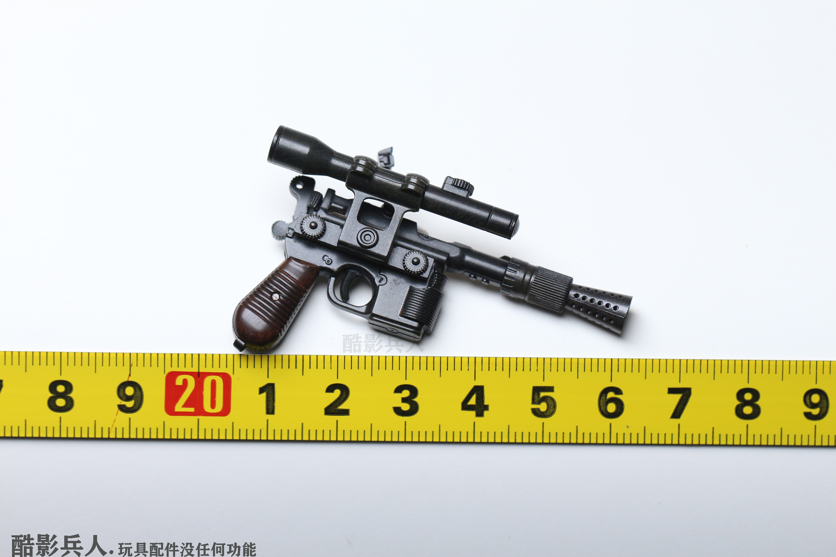 HOTTOYS HT 星球大战7 MMS374 汉索罗 枪 配件 楚巴卡 1/6 模型