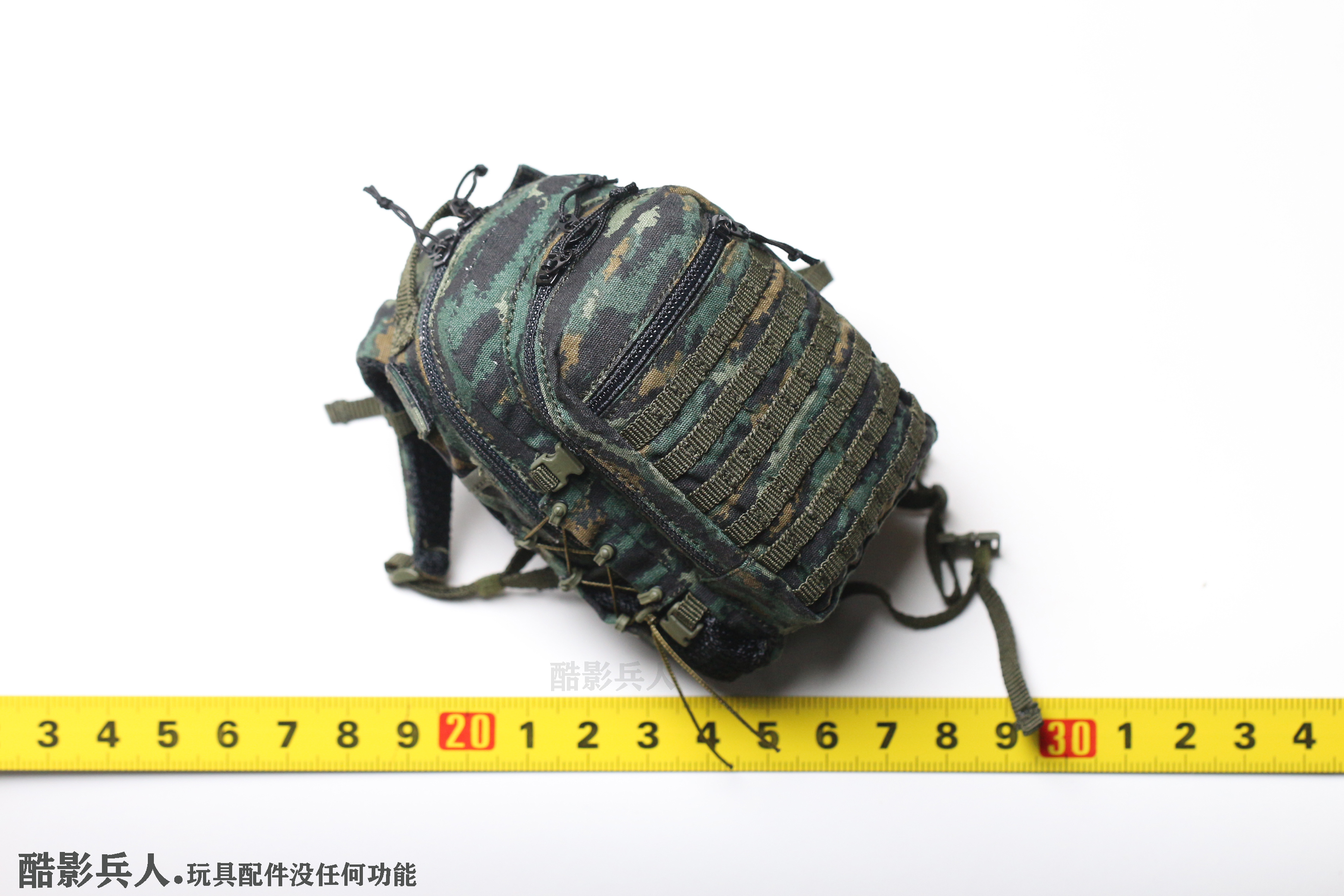 DAMTOYS 1/6 兵人 DAM 78052 雪豹突击队 队员 背包 人偶配件