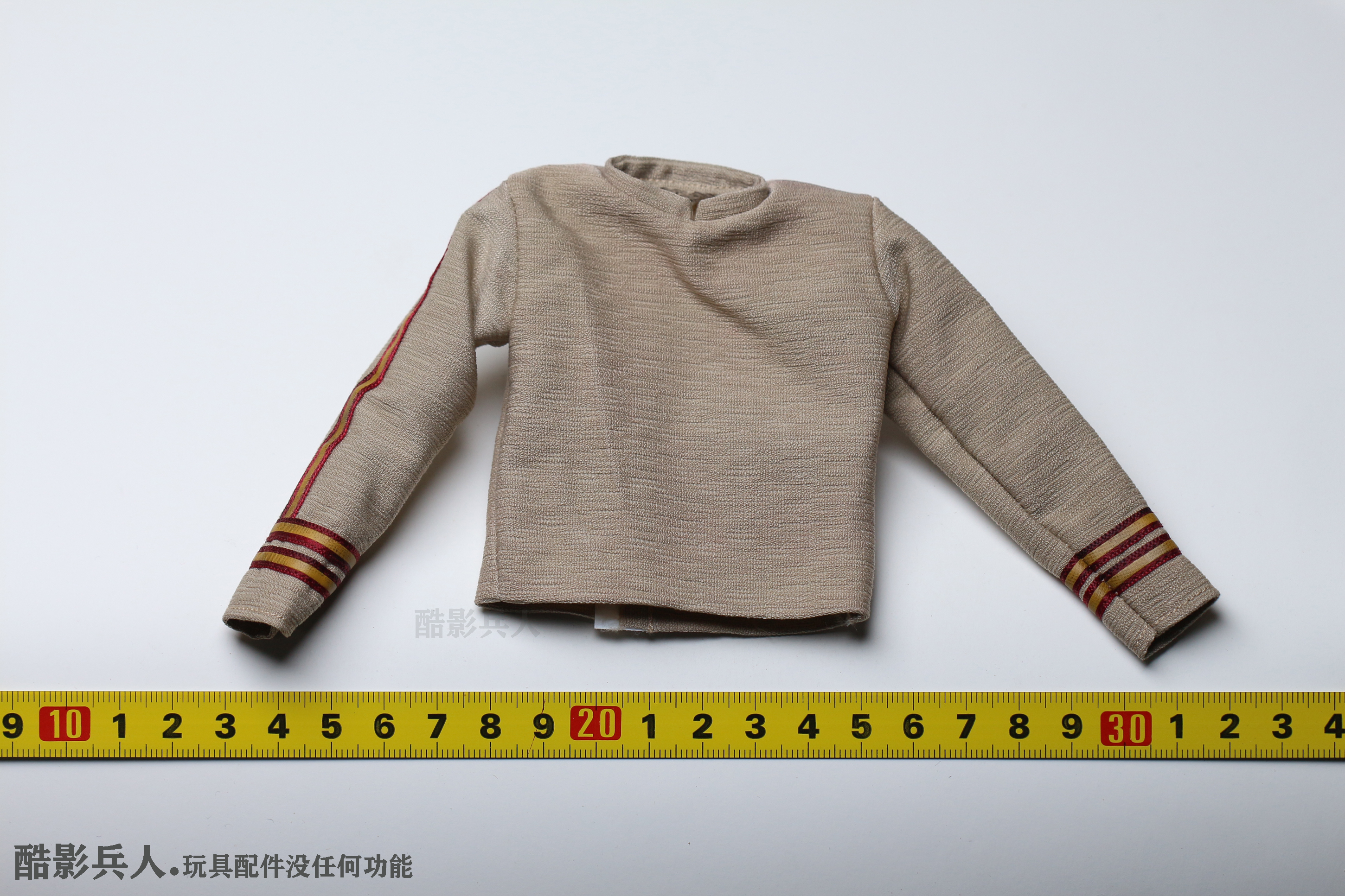 HotToys HT 雷神3 MMS570 斯坦李3.0 衣服 上衣 配件 1/6 人偶