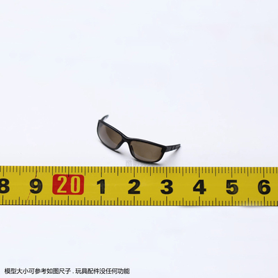 HT 终结者创世纪 阿诺 MMS307 施瓦辛格 T800 墨镜 眼镜 人偶配件