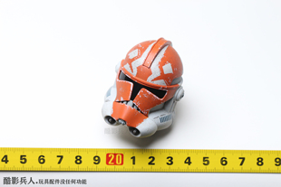 HotToys HT 1/6 星球大战 TMS023 501军团 克隆兵 士兵 头雕 人偶