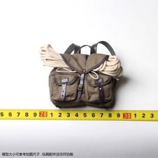 HT HOTTOYS 1/6 夺宝奇兵 琼斯博士 MMS716 MMS717 背包 配件