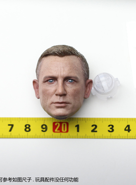 HT HOTTOYS 无暇赴死 007 詹姆斯 邦德 MMS803 西装版 头雕 配件