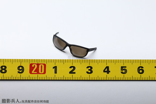 HotToys HT终结者创世纪 阿诺 施瓦辛格 T800 墨镜 眼镜 人偶配件