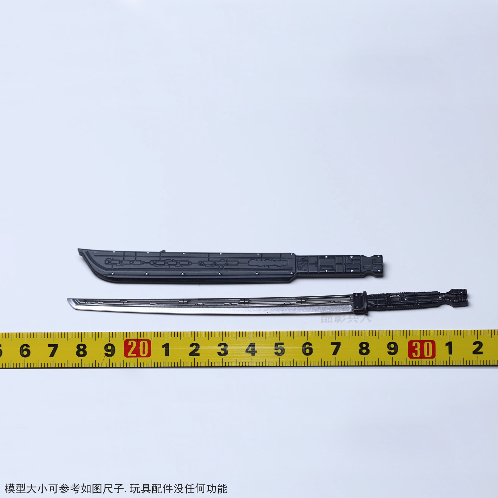 HT HOTTOYS 复仇者联盟 终局之战 MMS532 浪人 鹰眼4.0 刀 配件