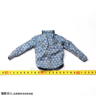 HotToys HT 1/6 MMS660 X战警 逆转未来 金刚狼5.0 衬衫 人偶配件