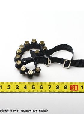 HT 1/6 终结者2 审判日 T-800 2.0 MMS795 肩带 配件 模型玩具