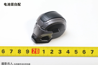 HT HotToys 钢铁侠 复仇者联盟 战争机器 头盔 头雕 配件 兵人1/6