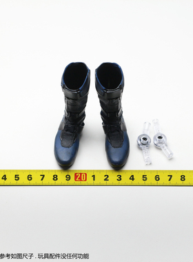 HT 1/6 死侍与金刚狼 TVA制服版 鞋 靴子 连接器 MMS756 配件