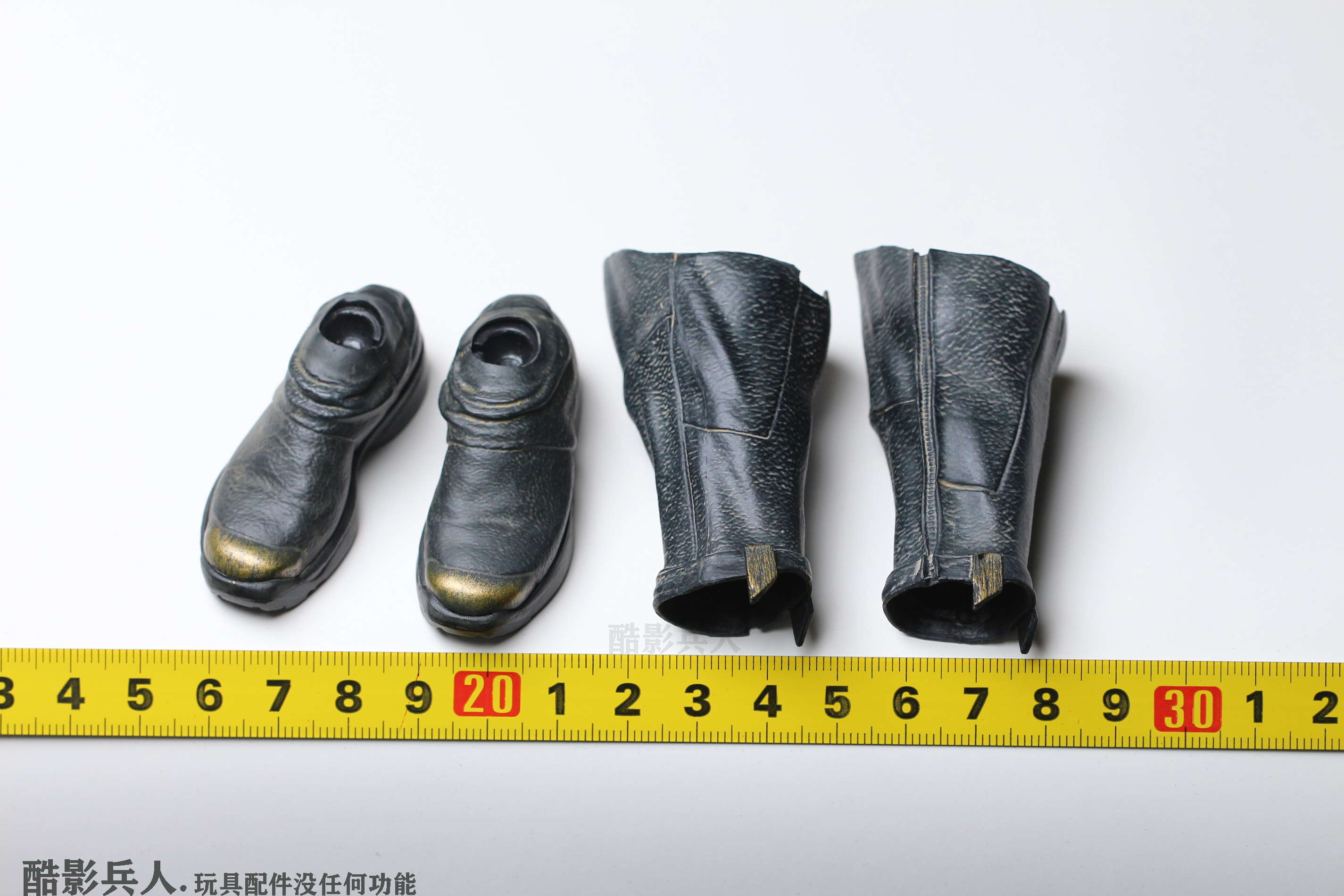 原装 HOTTOYS HT 1/6 正义联盟 超人 沙漠 蝙蝠侠 鞋子 配件 兵人