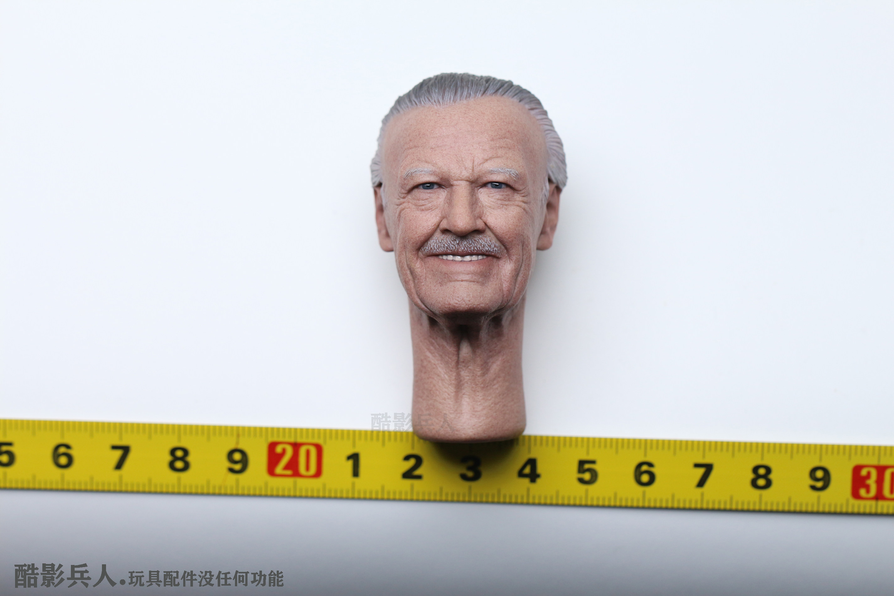 HOTTOYS HT 银河护卫队2 1/6 Stan lee 斯坦李 太空 老爷子 头雕