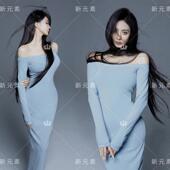 生日个人肖像照写真艺术照服装 新款 御姐风西装 氛围感时尚 韩系个性