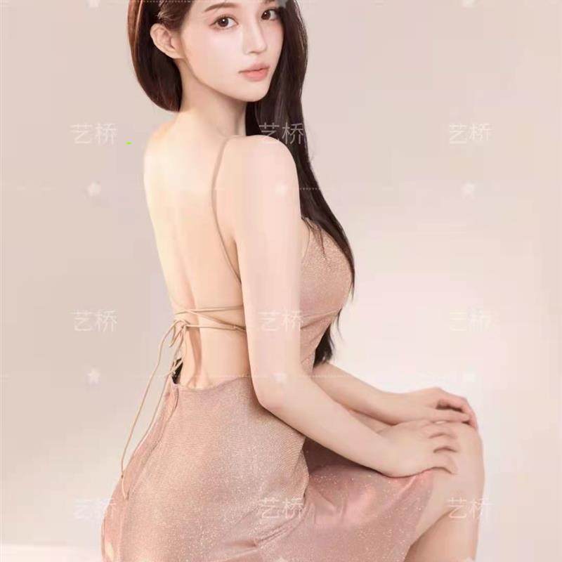 个人写真服装女影楼主题夏季性感露背连衣裙少女纯欲风形象艺术照