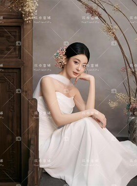 2026新款影楼东方美学新中式氛围感小众气质古风个人肖像写真服装