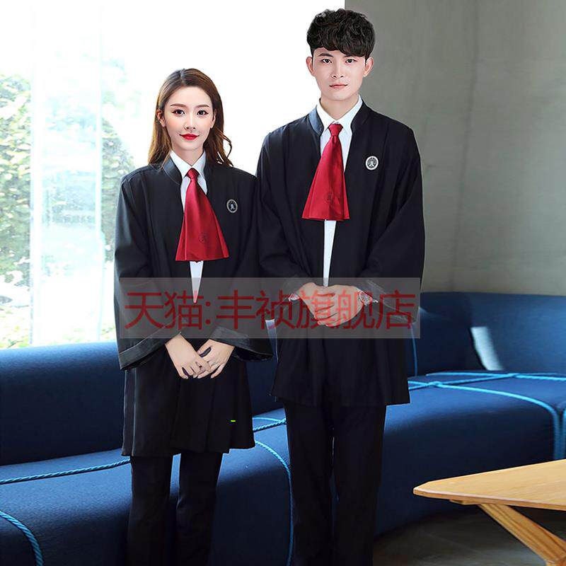 律师袍男女新款律师服工作服律协标准开庭服装制服职业装律师袍男