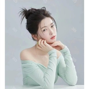 温柔甜美少女上衣写真摄影服装 韩系小清新个人肖像艺术照影楼新款