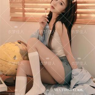 影楼新款个人肖像情绪写真服装少女纯欲私房慵懒高级感艺术照摄影