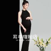 影楼梦中情猫孕妇拍照写真服装 汤姆猫主题孕妈咪艺术照摄影服 个性