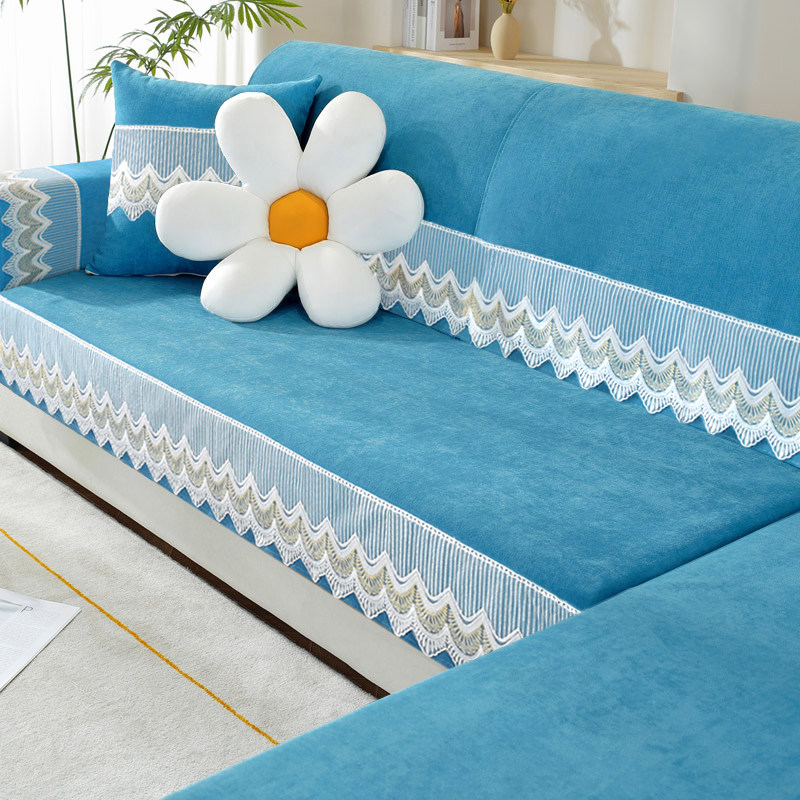 雪尼尔沙发垫四季通用防滑坐垫沙发垫套子靠背巾罩贵妃一体开叉,居家布艺,沙发垫,淘宝优惠券,粉丝福利购,淘宝优惠卷