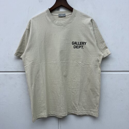 gallery dept.22ss夏季潮牌圆领棉短袖T恤休闲字母印花男女短t