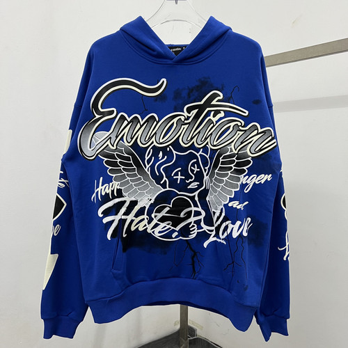 MIXEDEMOTION重磅毛圈连帽衫
