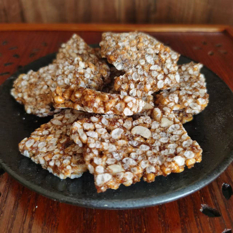 麦芽糖纯手工安徽特产六安农家手工自制红薯切糖片米糖传统小零食