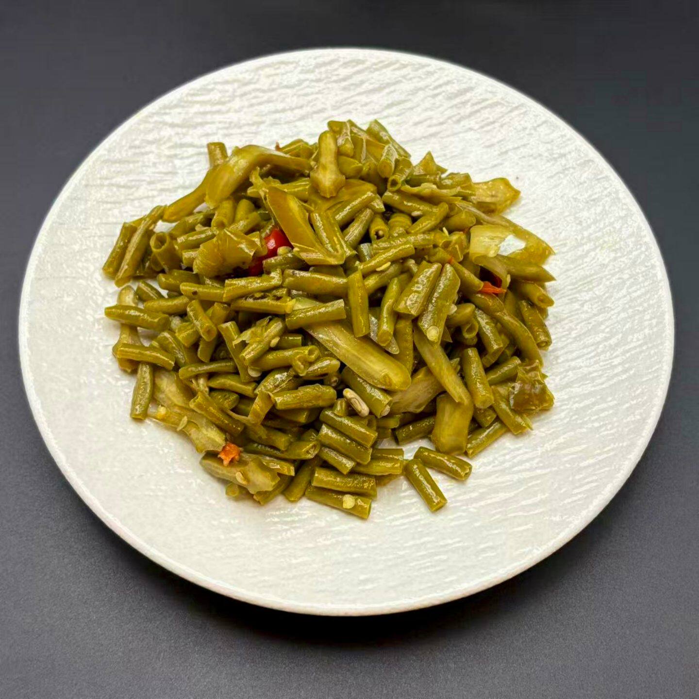 泡刀豆泡豇豆混合泡菜安徽六安霍山农家泡菜手工腌制咸菜酸菜小菜