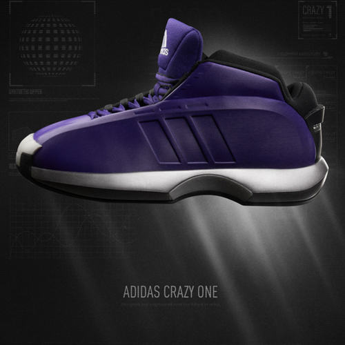 Adidas/阿迪达斯正品CRAZY 1复刻版男士专业篮球运动鞋GY8944