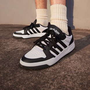 篮球风耐磨低帮运动板鞋 ENTRAP男女款 JI2560 阿迪达斯正品 Adidas