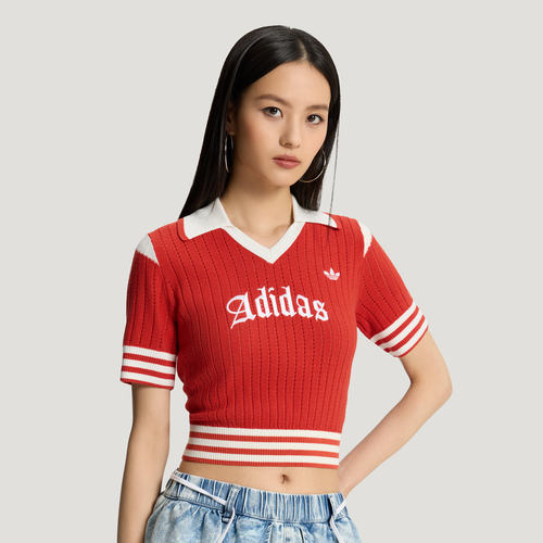 Adidas/阿迪达斯正品女子经典针织运动短袖POLO衫KT3047 KT3048