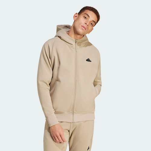 Adidas/阿迪达斯「真治愈」系列温暖排汗运动连帽夹克外套IS9280