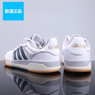 轻便低帮厚底板鞋 Adidas阿迪达斯夏季 复古篮球运动休闲鞋 男鞋 新款